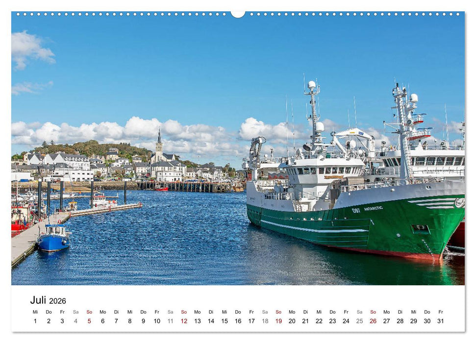 Irlands wilder Nordwesten, zwischen Galway und Fanad Head Lighthouse (CALVENDO Premium Wandkalender 2026)