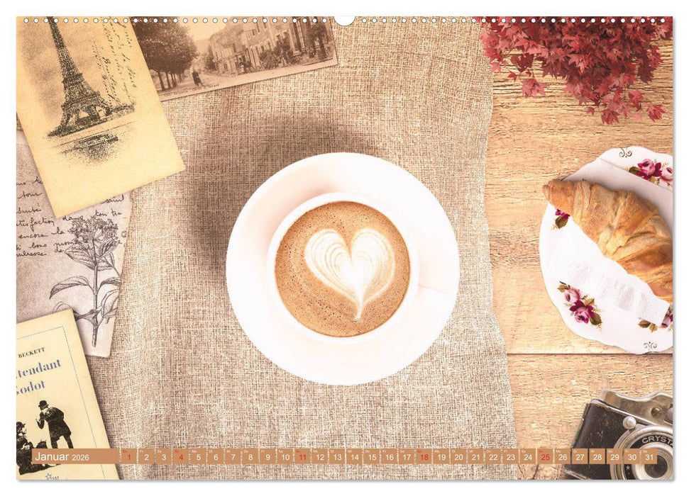Auf einen Kaffee? (CALVENDO Premium Wandkalender 2026)