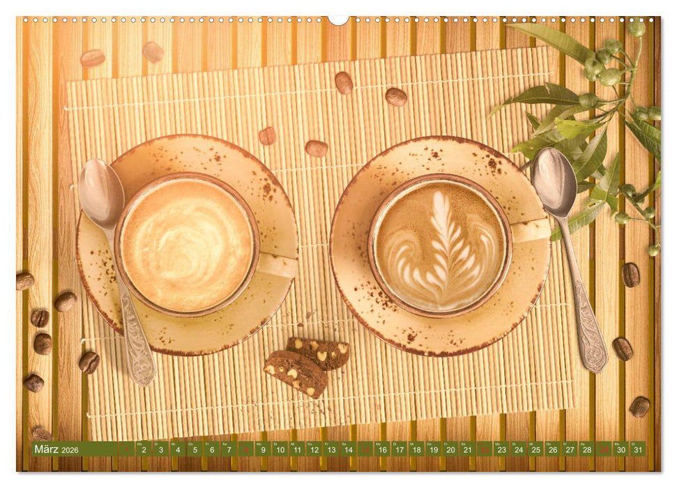 Auf einen Kaffee? (CALVENDO Premium Wandkalender 2026)