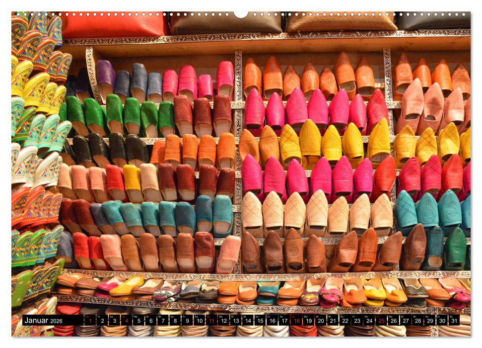 Exotische Märkte (CALVENDO Premium Wandkalender 2026)