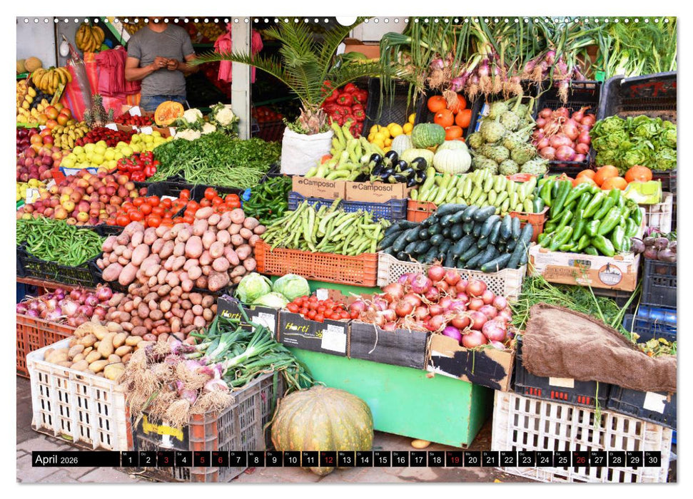 Exotische Märkte (CALVENDO Premium Wandkalender 2026)