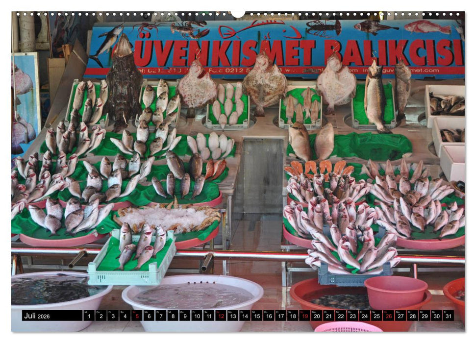 Exotische Märkte (CALVENDO Premium Wandkalender 2026)