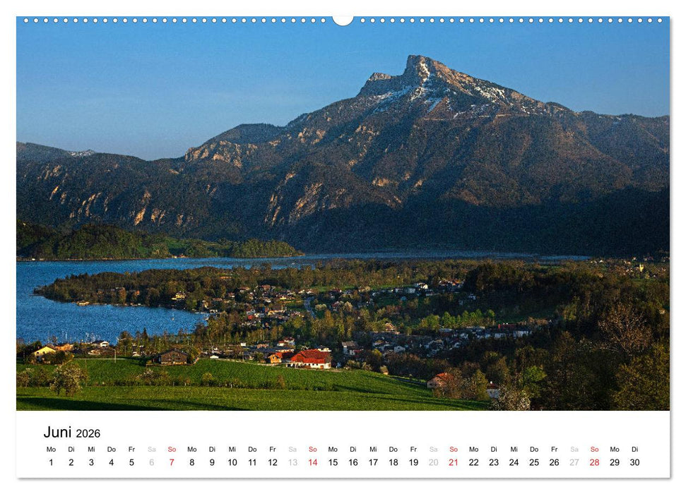 Zauberhaftes Mondseeland (CALVENDO Premium Wandkalender 2026)