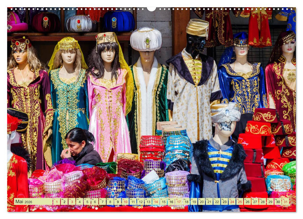 Märkte der Welt - fotografische Impressionen von Märkten berühmter Städte (CALVENDO Wandkalender 2026)