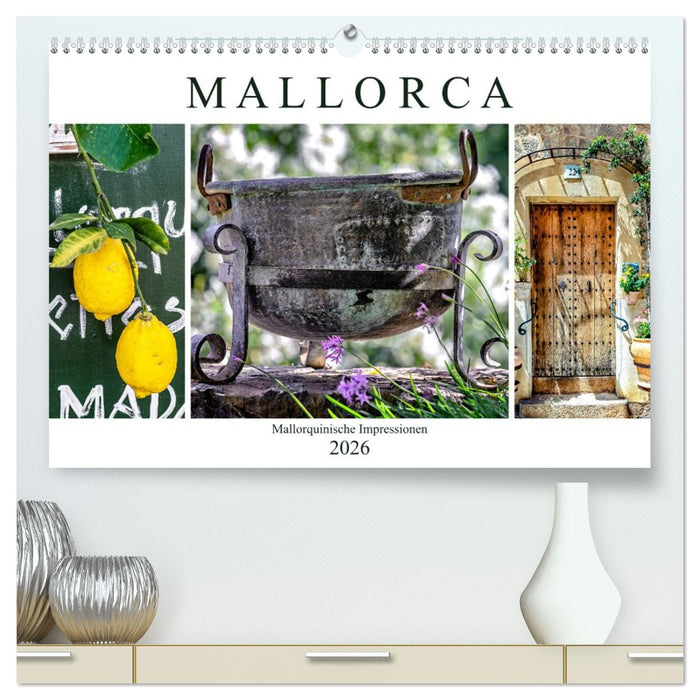 Mallorca - Mallorquinische Impressionen (CALVENDO Premium Wandkalender 2026)