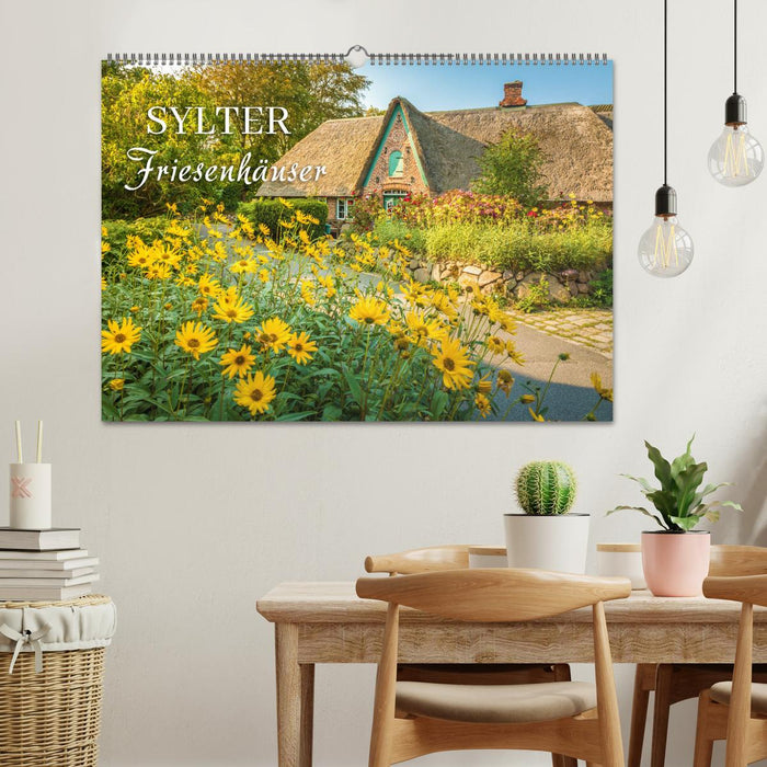 Sylter Friesenhäuser (CALVENDO Wandkalender 2026)