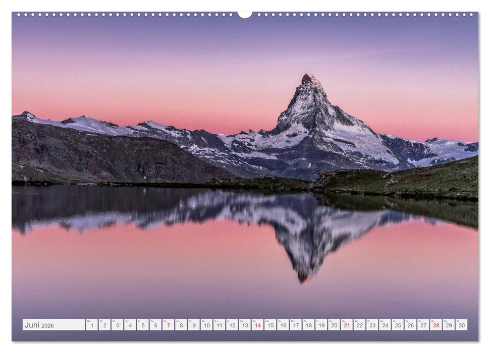 Faszinierende Bergwelten (CALVENDO Premium Wandkalender 2026)
