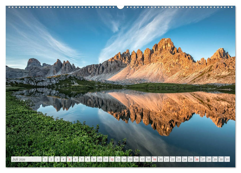 Faszinierende Bergwelten (CALVENDO Premium Wandkalender 2026)