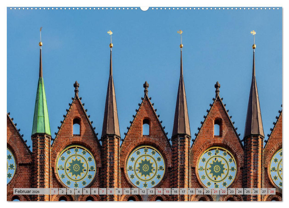 Stralsunder Impressionen (CALVENDO Premium Wandkalender 2026)