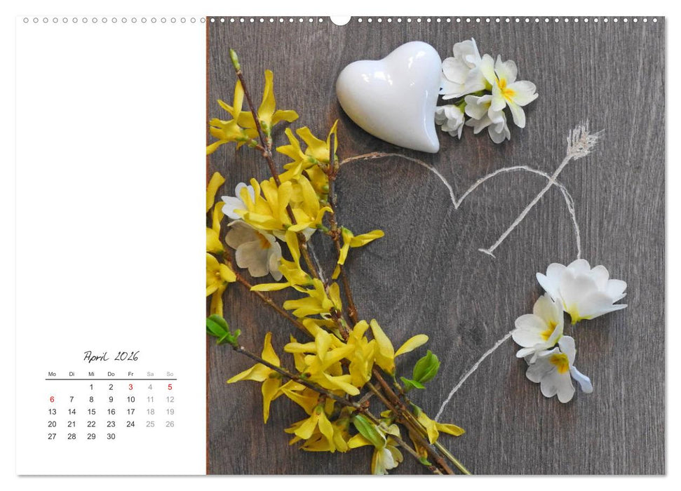 Ein Kalender voll Liebe (CALVENDO Wandkalender 2026)