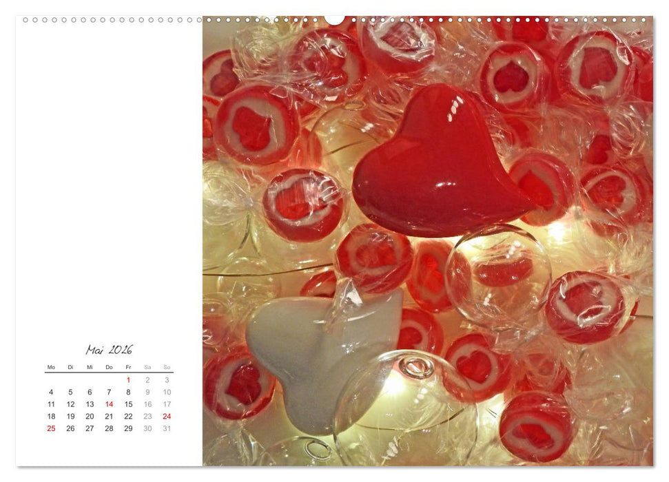 Ein Kalender voll Liebe (CALVENDO Wandkalender 2026)