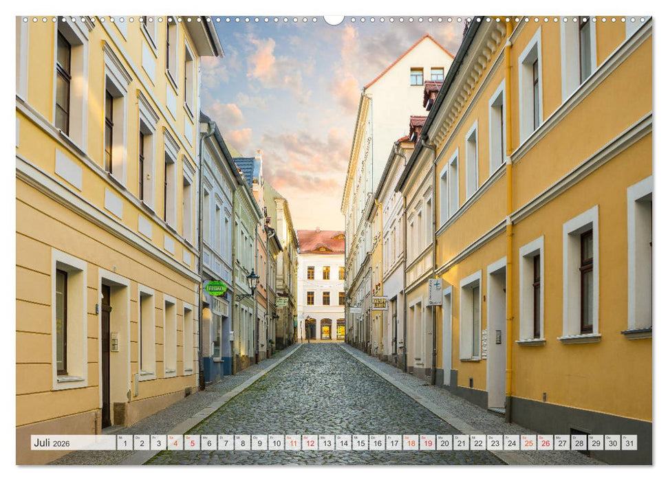 Löbau Impressionen (CALVENDO Premium Wandkalender 2026)