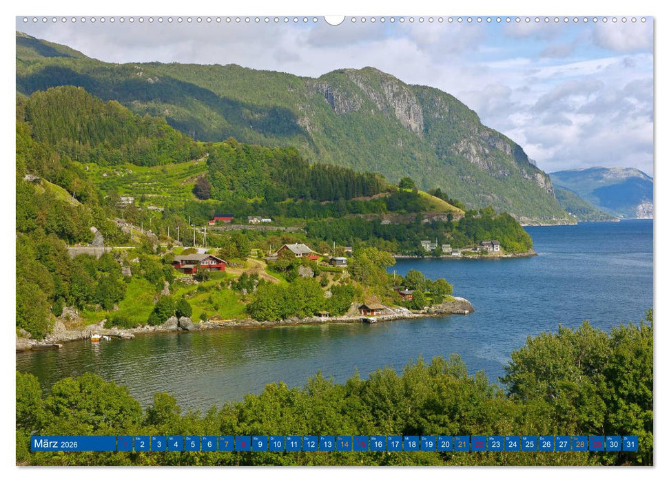 Faszination Skandinavien (CALVENDO Premium Wandkalender 2026)