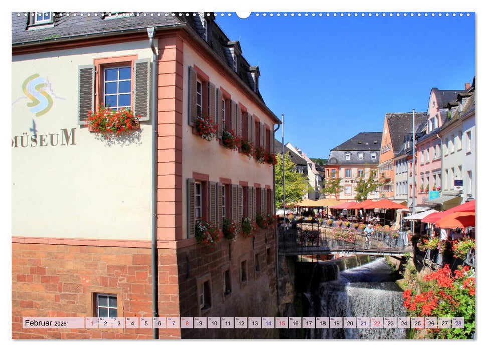 Saarburg - Ein sehenswertes Städtchen an der Saar (CALVENDO Premium Wandkalender 2026)