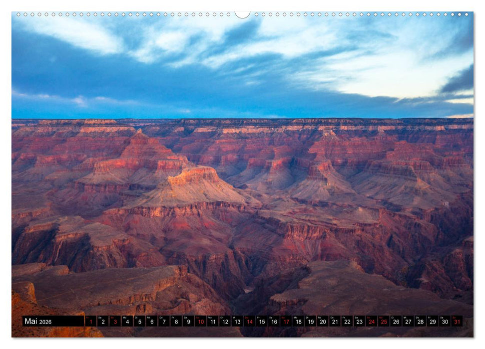 GRAND CANYON - Einblicke (CALVENDO Premium Wandkalender 2026)