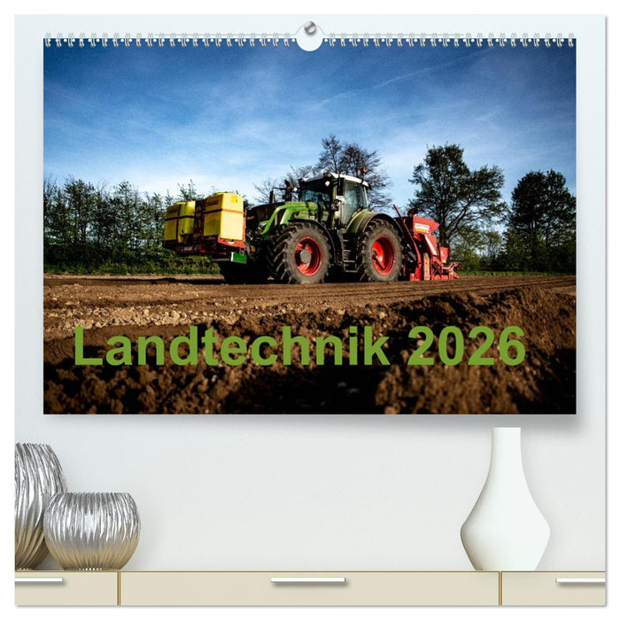 Landtechnik 2026 (CALVENDO Premium Wandkalender 2026)
