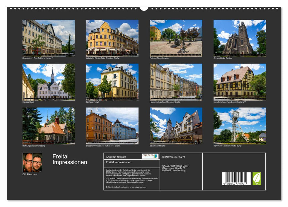 Freital Impressionen (CALVENDO Premium Wandkalender 2026)