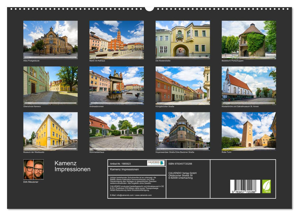 Kamenz Impressionen (CALVENDO Premium Wandkalender 2026)