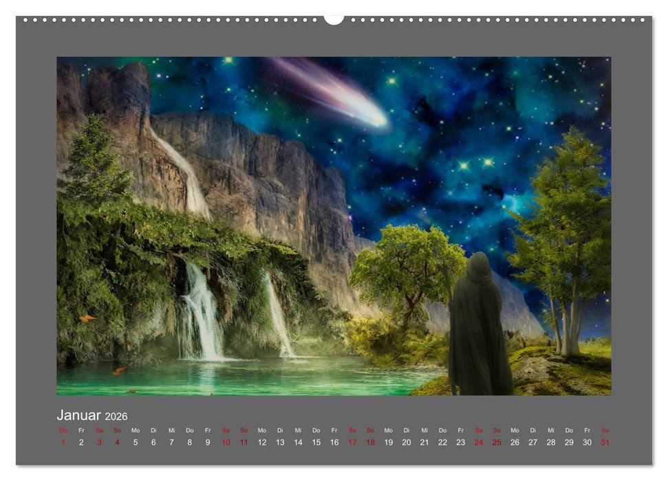 Weg des Zauberers (CALVENDO Wandkalender 2026)