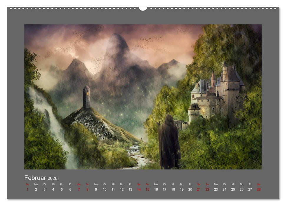Weg des Zauberers (CALVENDO Wandkalender 2026)