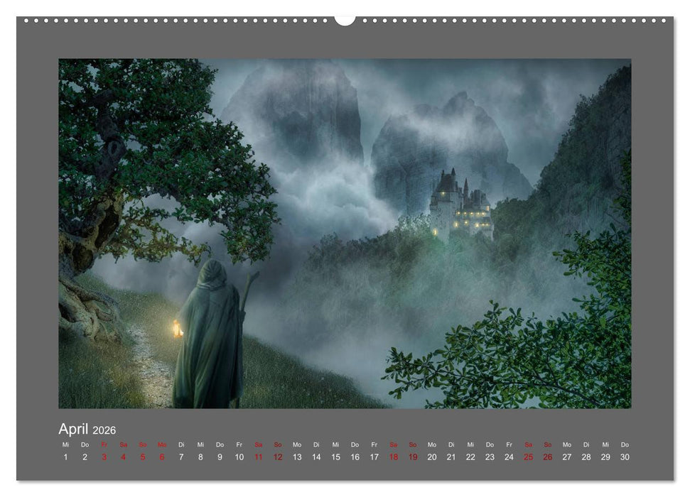 Weg des Zauberers (CALVENDO Wandkalender 2026)