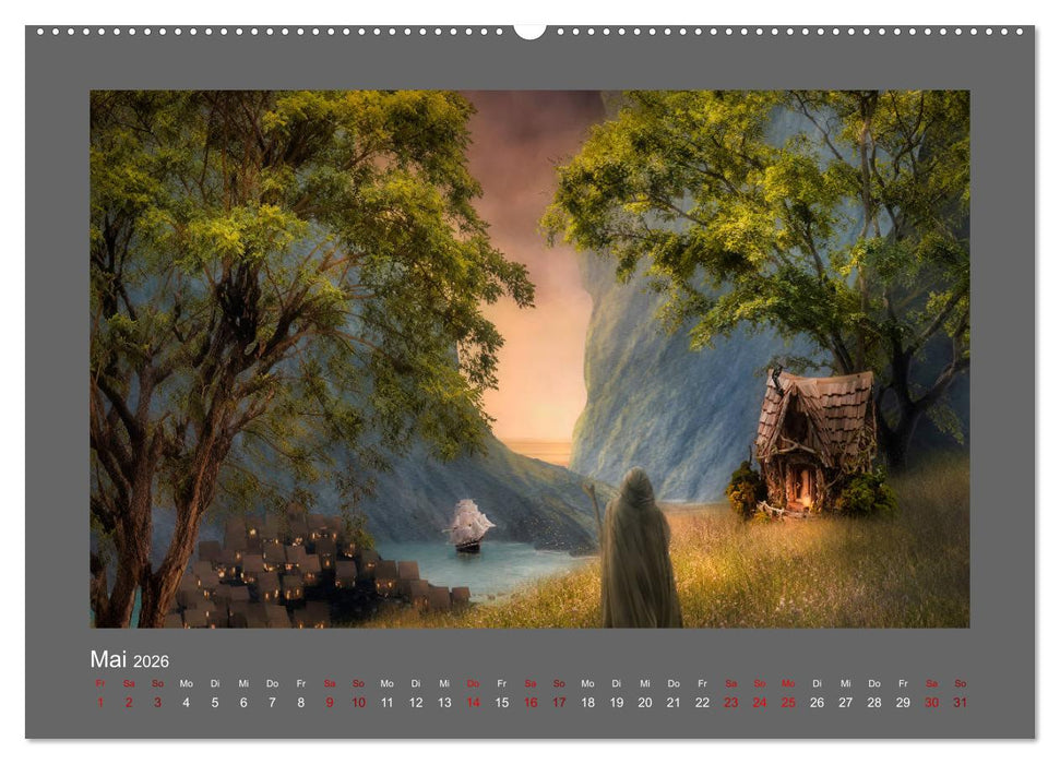 Weg des Zauberers (CALVENDO Wandkalender 2026)