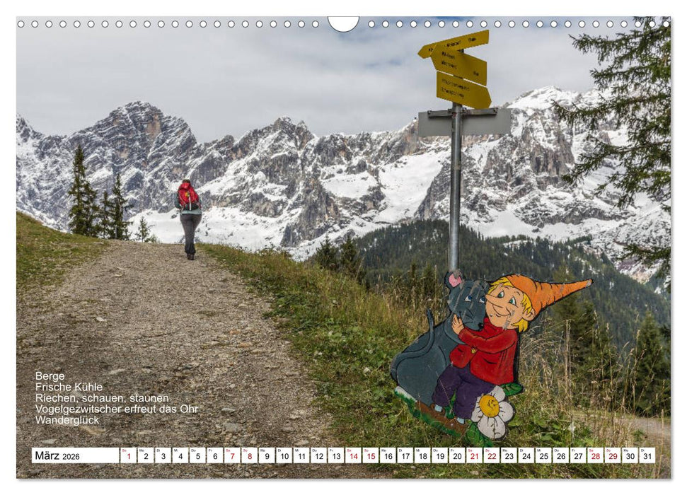 Mit Elfchen durch das Jahr (CALVENDO Wandkalender 2026)