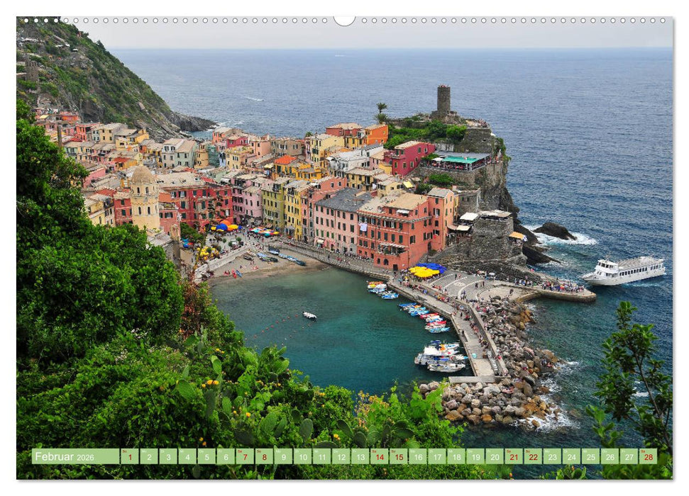 Ligurien für Träumer (CALVENDO Premium Wandkalender 2026)