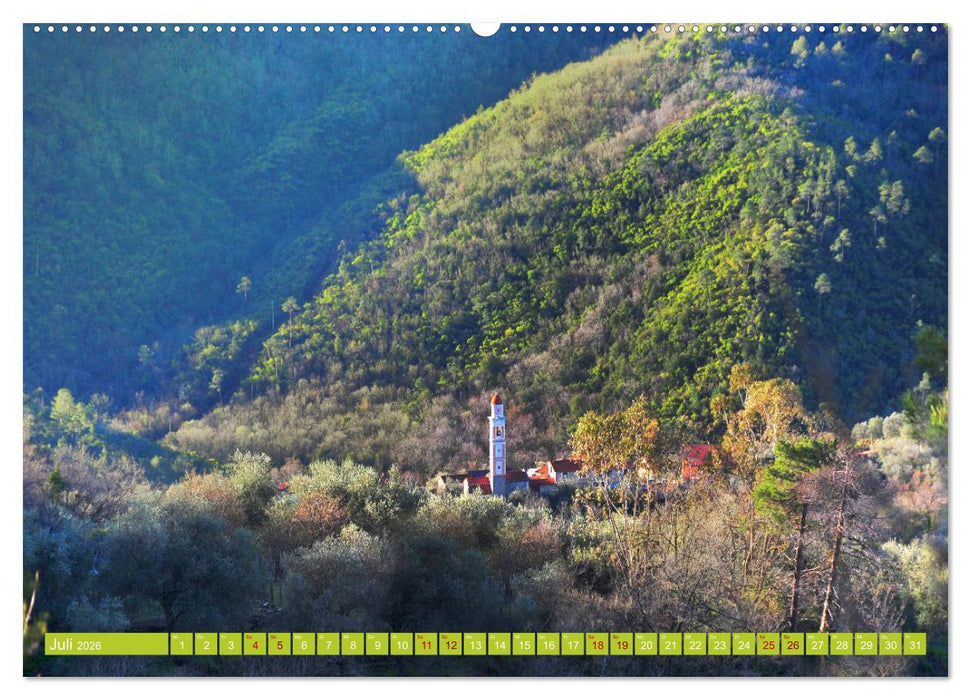 Ligurien für Träumer (CALVENDO Premium Wandkalender 2026)
