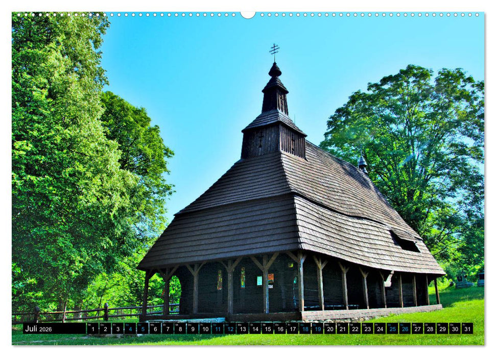 Slowakei - Abseits der Hohen Tatra (CALVENDO Premium Wandkalender 2026)