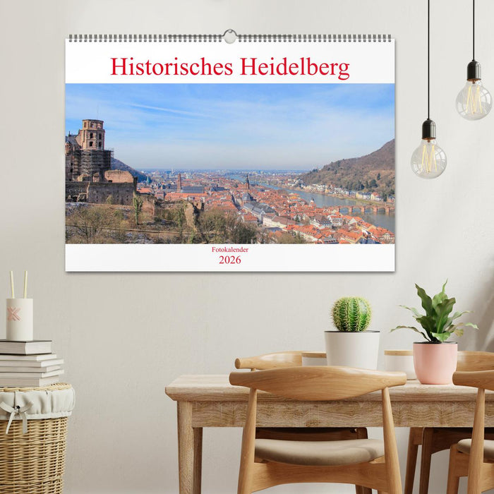 Historisches Heidelberg (CALVENDO Wandkalender 2026)