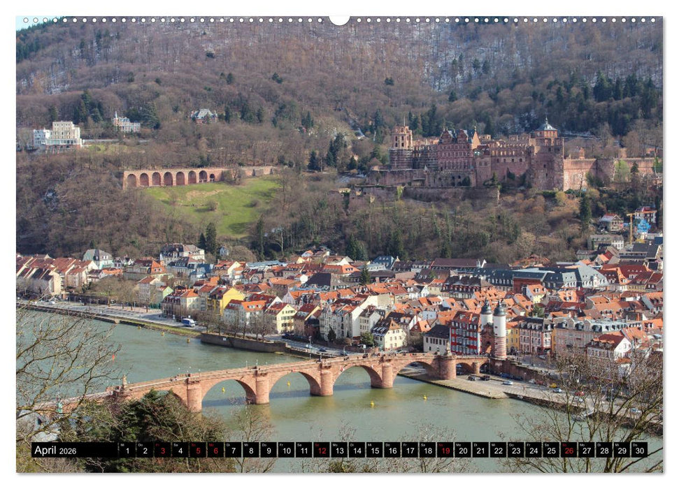Historisches Heidelberg (CALVENDO Wandkalender 2026)