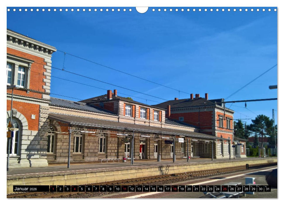 Bützow - Zwischen Bützower See und Warnow (CALVENDO Wandkalender 2026)