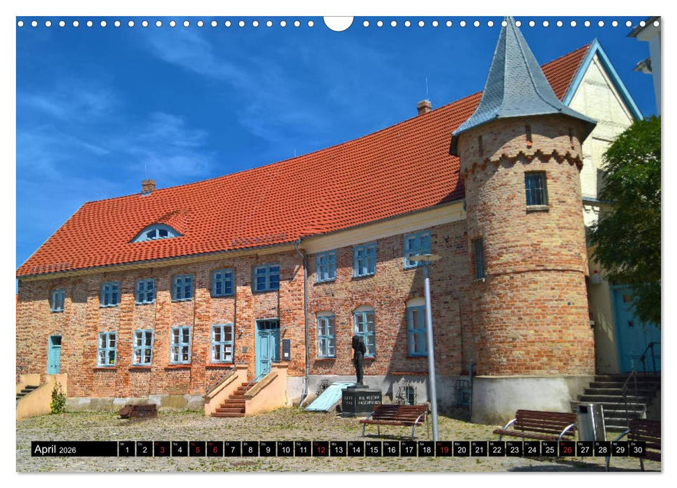 Bützow - Zwischen Bützower See und Warnow (CALVENDO Wandkalender 2026)