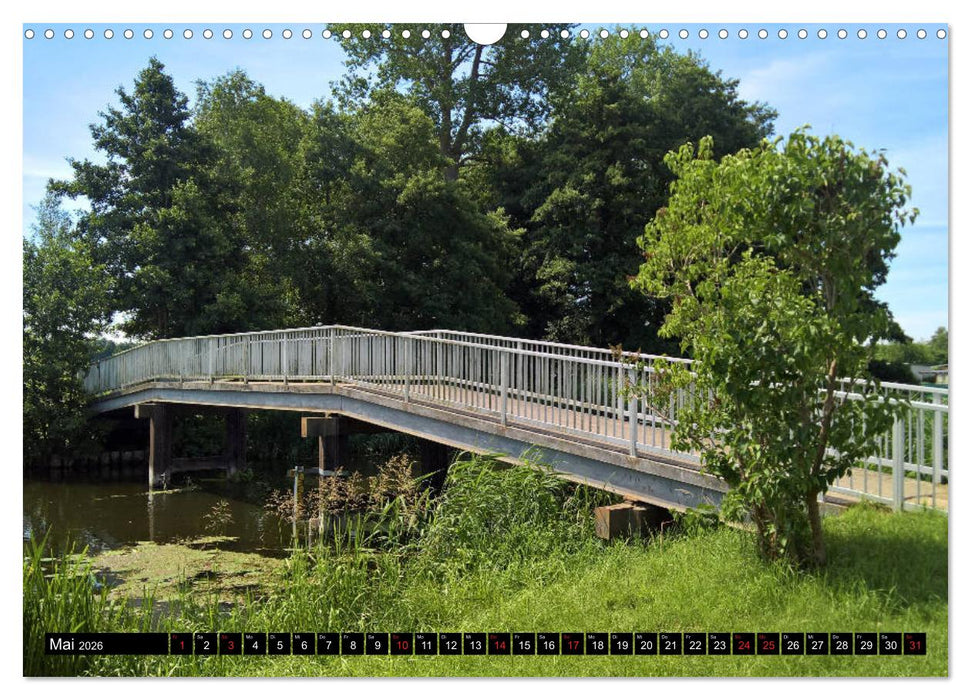 Bützow - Zwischen Bützower See und Warnow (CALVENDO Wandkalender 2026)