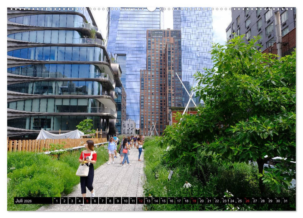 New York - 4 Tage unterwegs im Big Apple (CALVENDO Premium Wandkalender 2026)