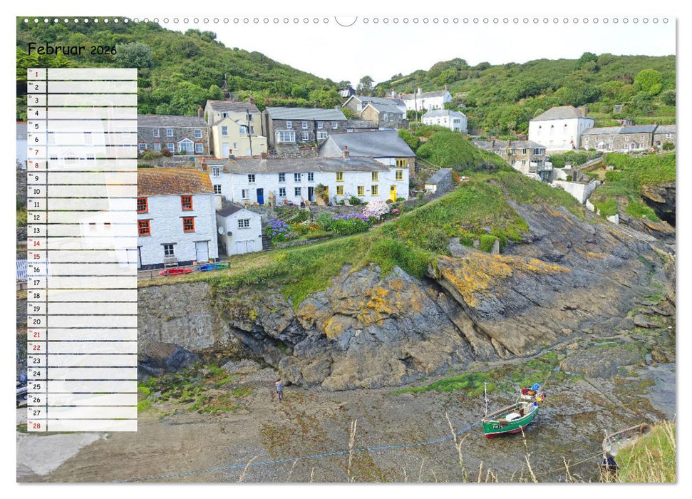 Cornwall. Terminkalender (CALVENDO Premium Wandkalender 2026)
