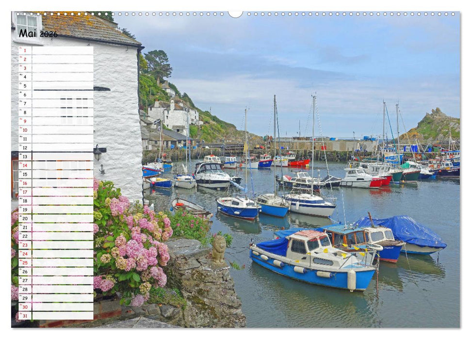 Cornwall. Terminkalender (CALVENDO Premium Wandkalender 2026)