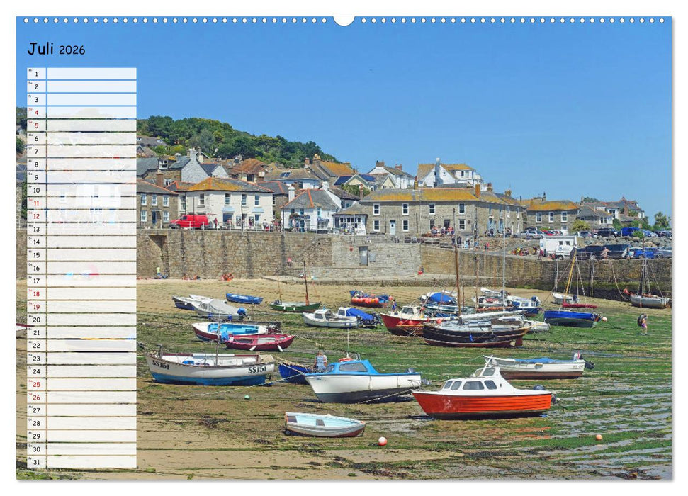 Cornwall. Terminkalender (CALVENDO Premium Wandkalender 2026)
