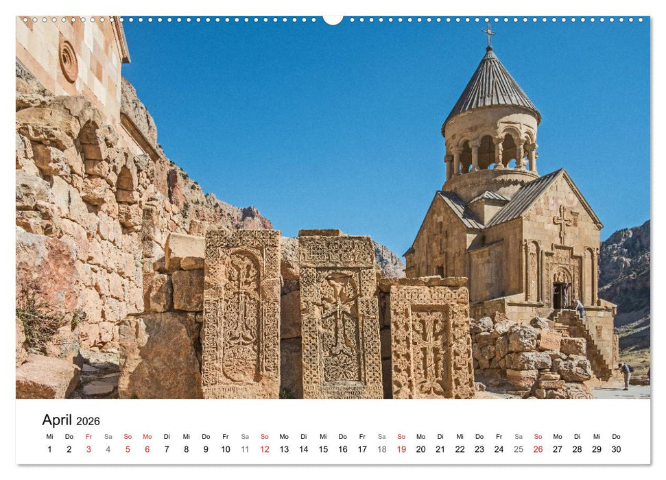 Eine Reise durch Armenien (CALVENDO Wandkalender 2026)