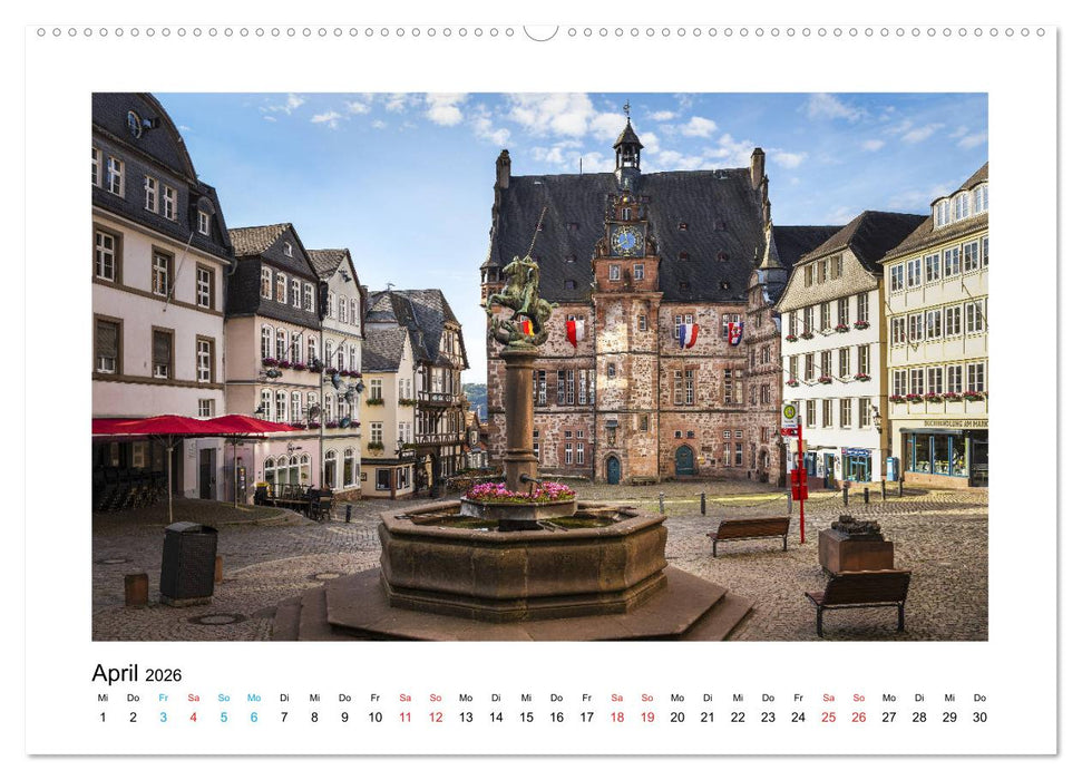 Marburg an der Lahn - ein Jahr in Bildern (CALVENDO Premium Wandkalender 2026)