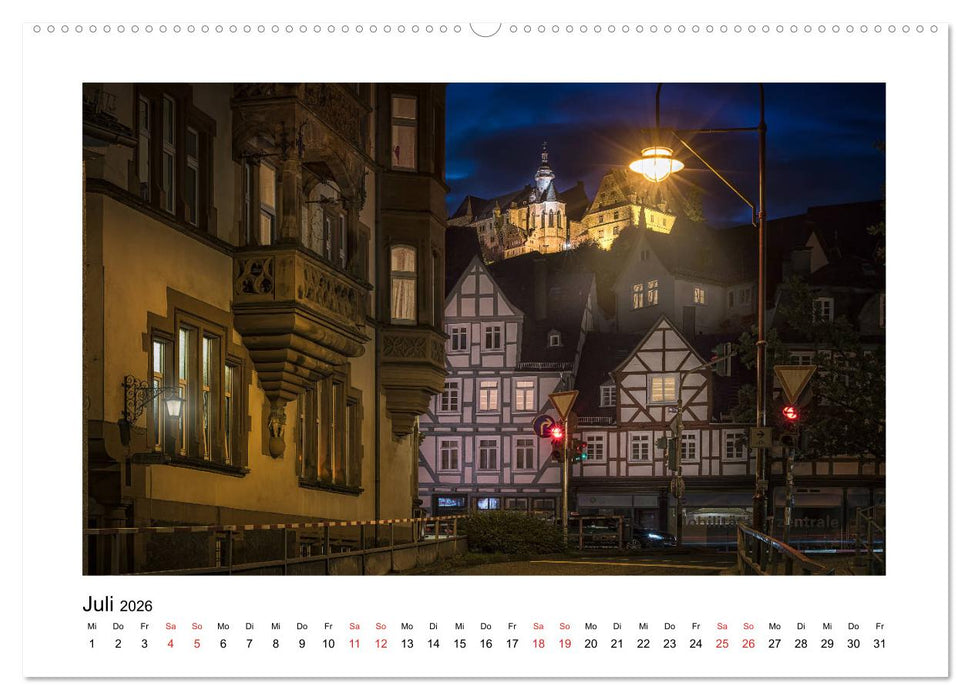 Marburg an der Lahn - ein Jahr in Bildern (CALVENDO Premium Wandkalender 2026)