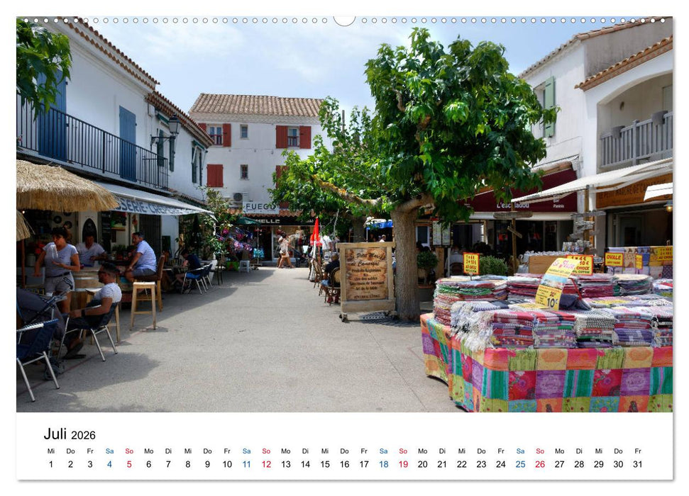 Frankreichs schönste Dörfer - Saintes Maries de la Mer (CALVENDO Premium Wandkalender 2026)