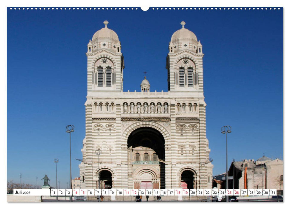 Marseille vom Frankfurter Taxifahrer Petrus Bodenstaff (CALVENDO Premium Wandkalender 2026)
