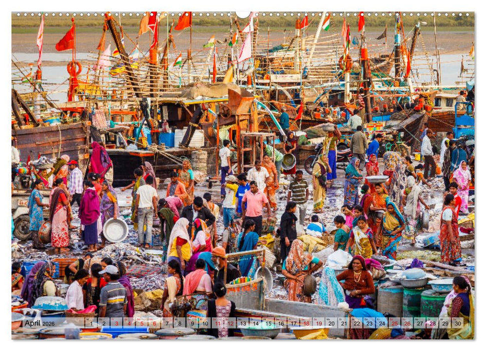 Indien - Spektakel der Farben (CALVENDO Wandkalender 2026)