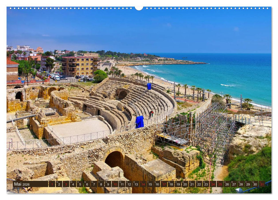 Costa de Ponent - Unterwegs zwischen Barcelona und Tarragona (CALVENDO Premium Wandkalender 2026)