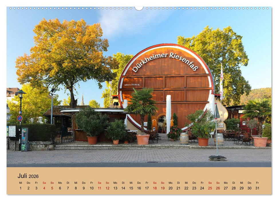 Bad Dürkheimer Ansichten (CALVENDO Premium Wandkalender 2026)
