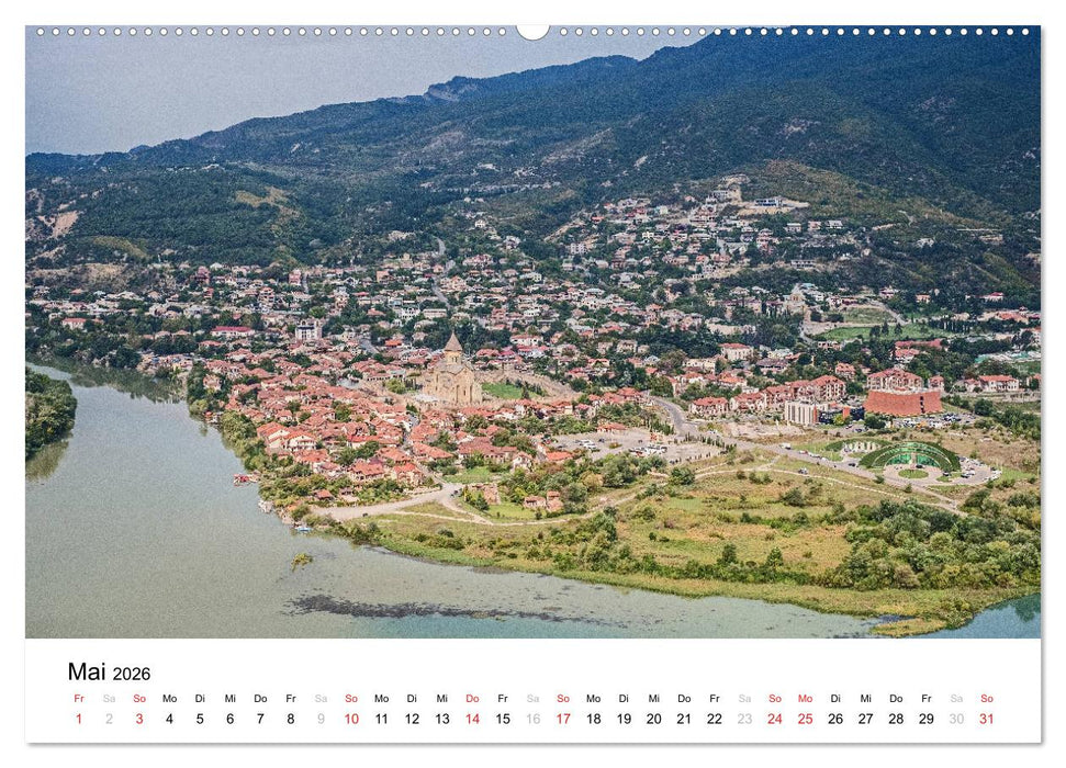 Eine Reise durch Georgien (CALVENDO Wandkalender 2026)