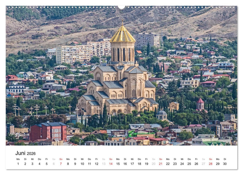 Eine Reise durch Georgien (CALVENDO Wandkalender 2026)