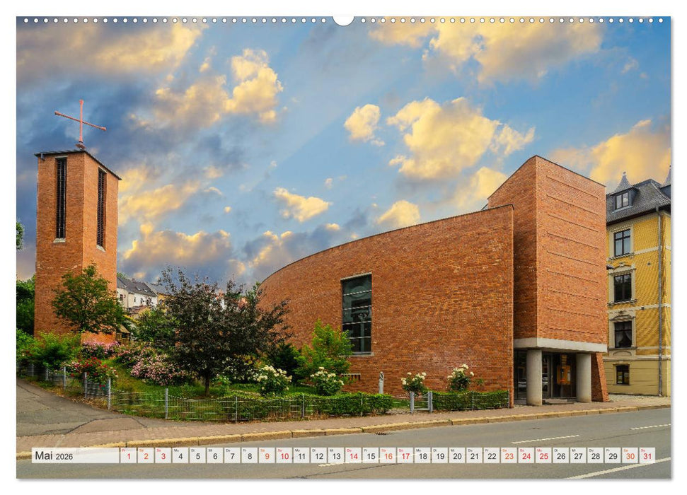 Gera Impressionen (CALVENDO Premium Wandkalender 2026)